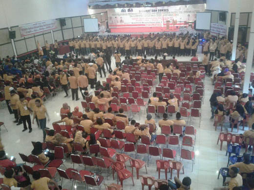 DPC Partai Hanura Rohil lantik PAC, Ranting dan Anak Ranting